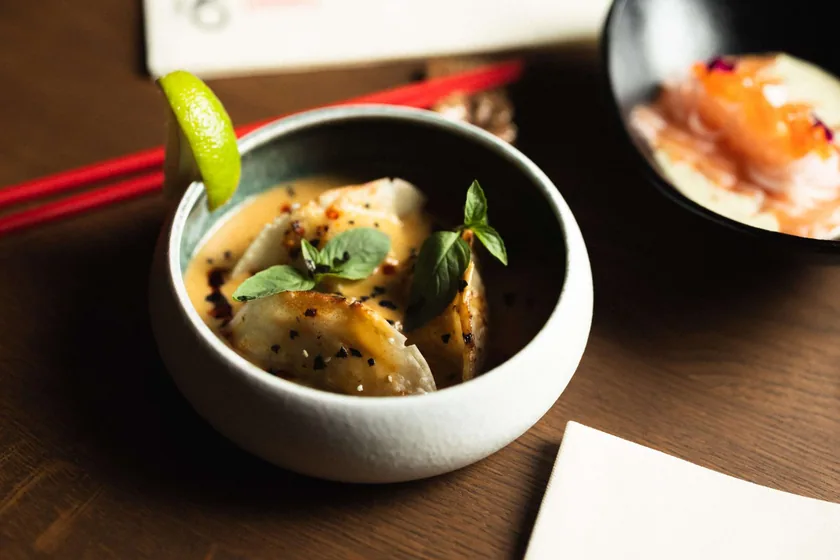 Asiatisk maträtt på TAO Kitchen